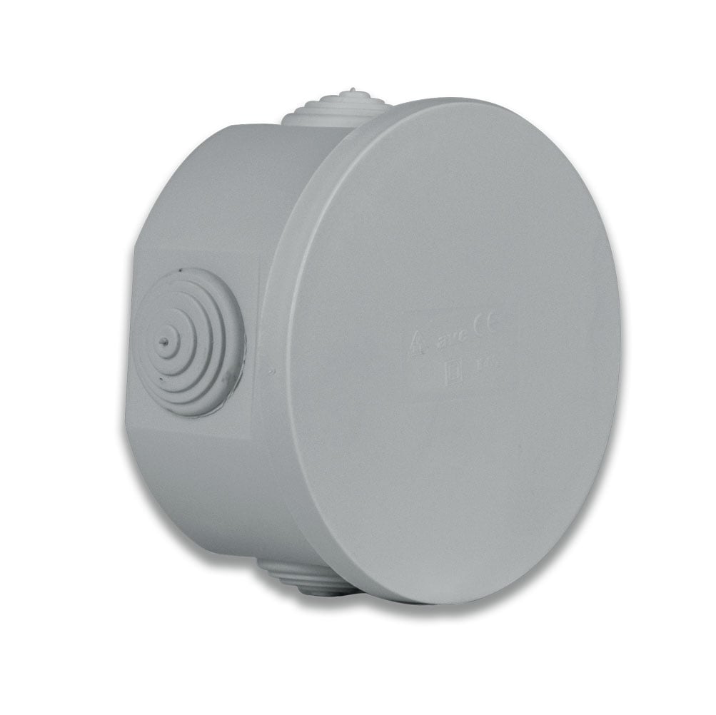 44 Round IP Deviation Box from Wall with Cable Passage - AVE ICV-SD 8002