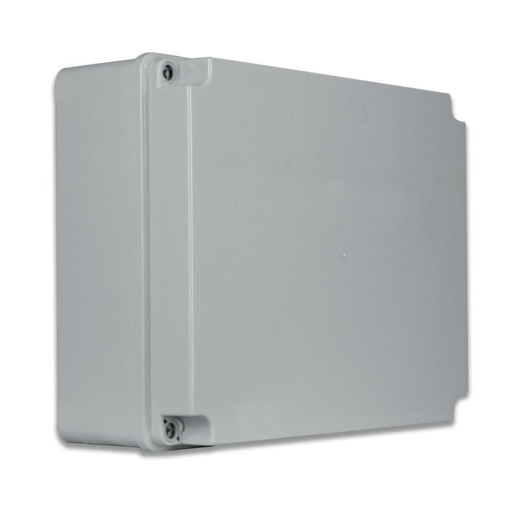 Scatola Rettangolare IP65 di Derivazione per Pareti Lisce 240x190 - AVE ICV-SDL2408