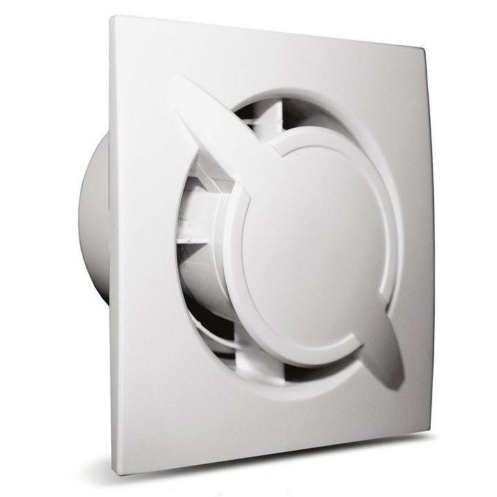 Aspiratore assiale MINI ELICAL diametro 100 mm 230V IPX4 base bianco - AVE ICV-VNB100
