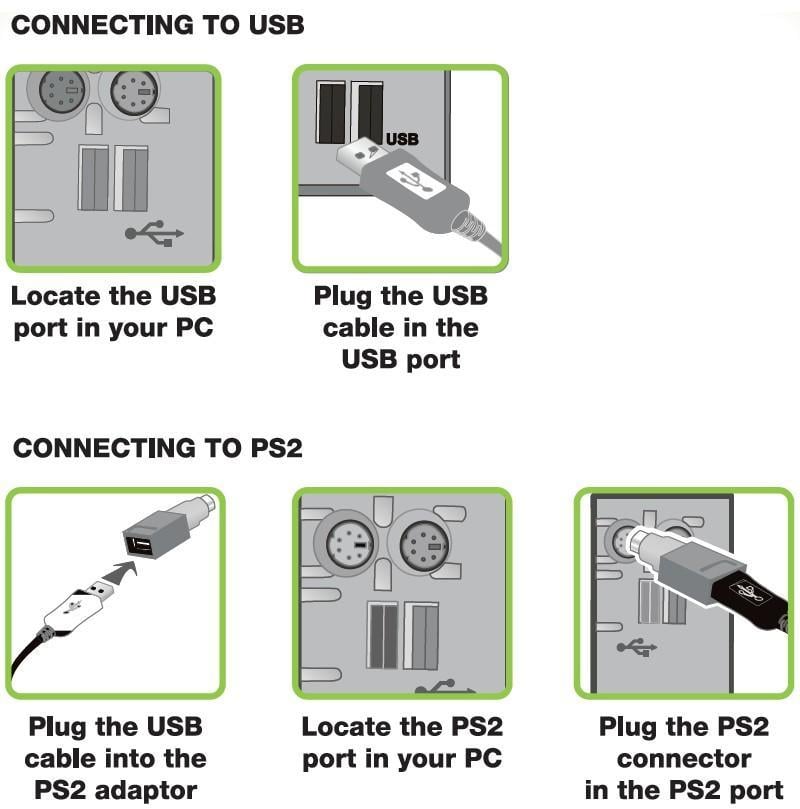 Tastiera USB 105 Tasti Bianco - Techly IDATA 955-UWH