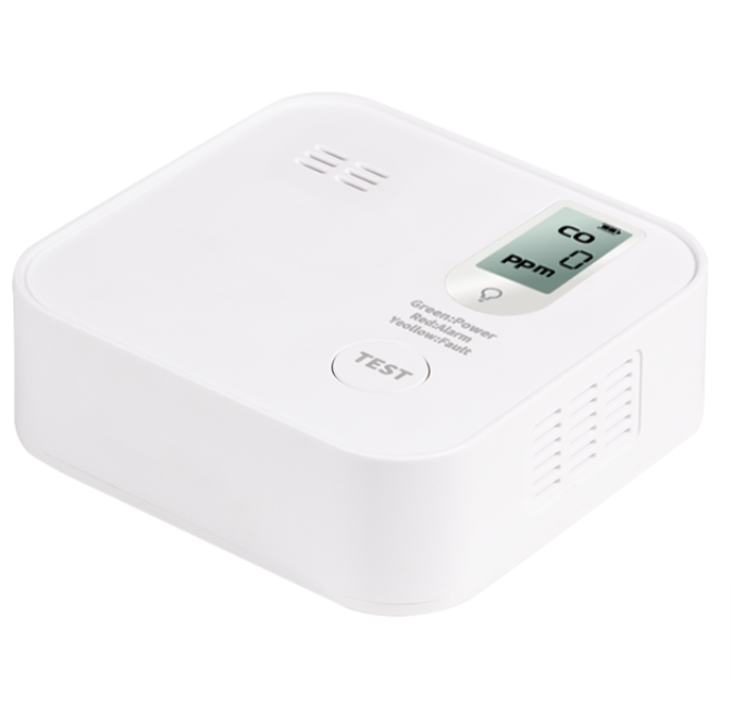 Rilevatore di Monossido di Carbonio 85 dB Batteria Litio 10 Anni - Logilink IDATA AD-MONOX