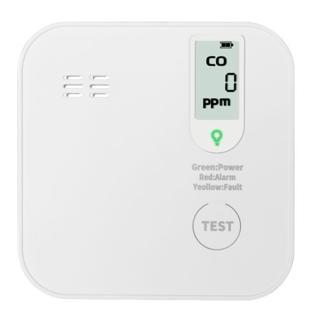 Rilevatore di Monossido di Carbonio 85 dB Batteria Litio 10 Anni - Logilink IDATA AD-MONOX