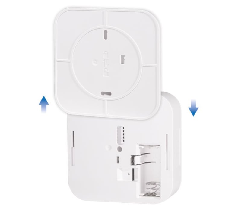 Carbon Monoxide Detector 85 dB Lithium Battery 10 Years - Logilink IDATA AD-MONOX