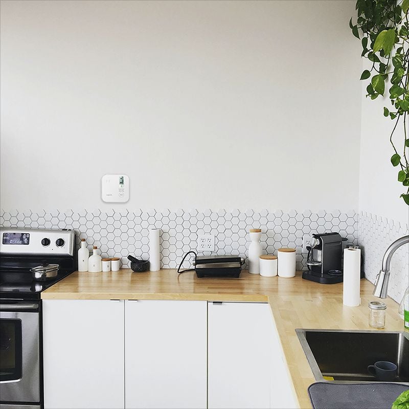 Carbon Monoxide Detector 85 dB Lithium Battery 10 Years - Logilink IDATA AD-MONOX