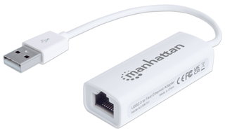 2.0 USB adapter to Ethernet LAN 100 Mbps - Manhattan ADAP-USB 2