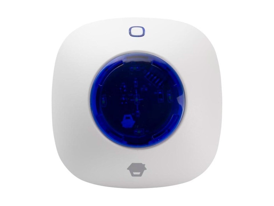Sirena con Lampeggiante Wireless da Interni per Antifurto WS-105 - Chuango IDATA AF-HDL105C
