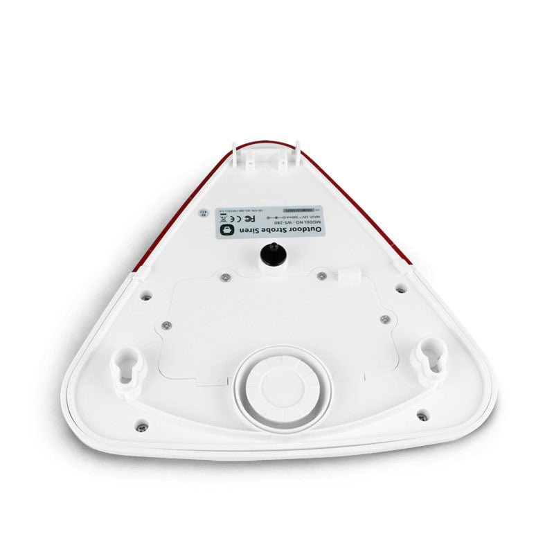 Sirena Wireless da Esterno IP54 con Lampeggiante LED WS-280, per Antifurto - Chuango IDATA AF-HDL280C