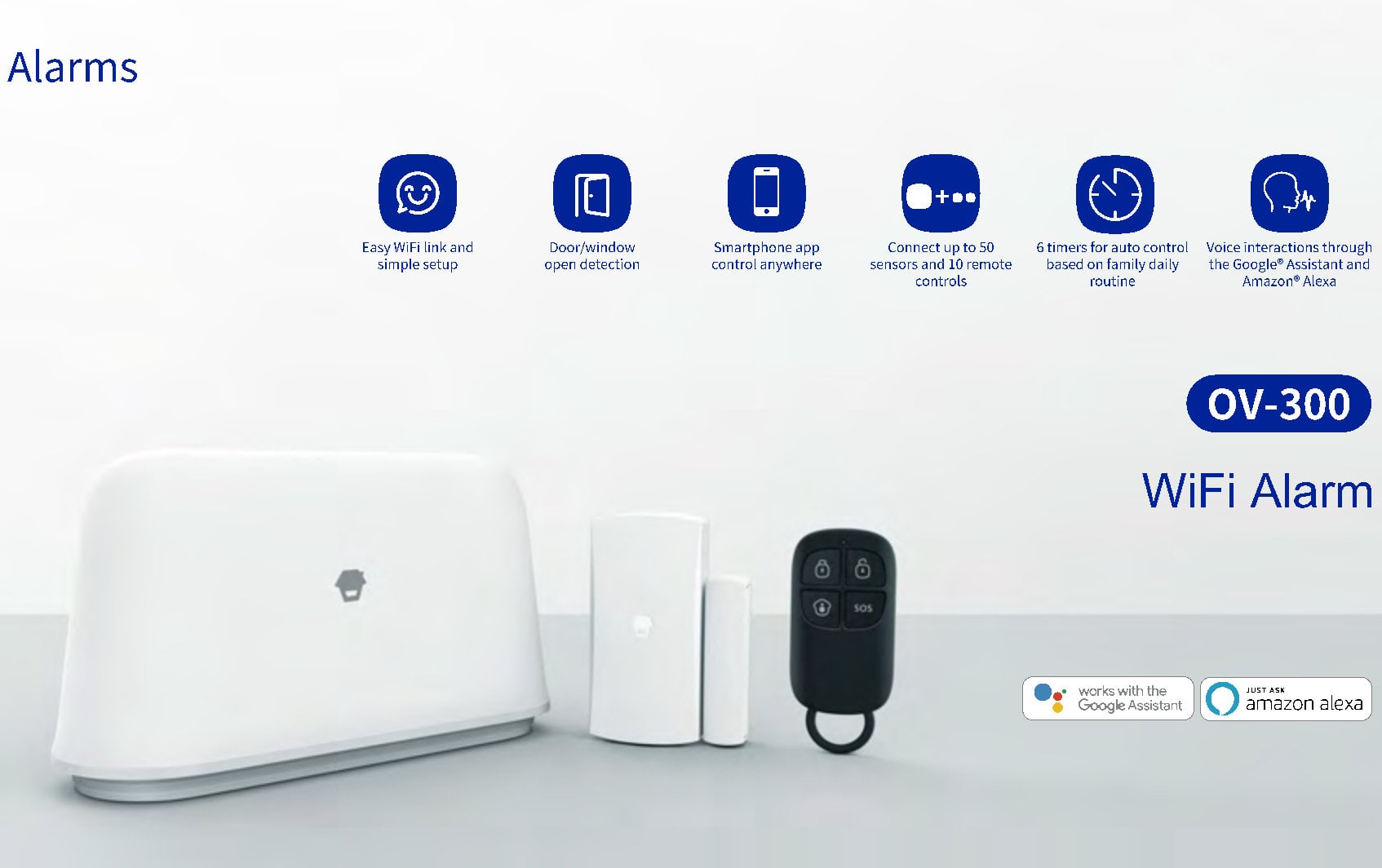 Sistema di allarme WiFi Smart Home - Chuango IDATA AF-OV300