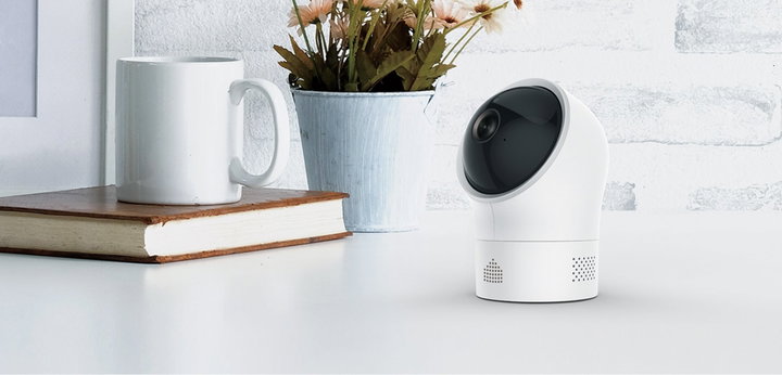Telecamera WiFi Pan/Tilt Interno 1080p Visione Notturna - Chuango IDATA AF-PT6