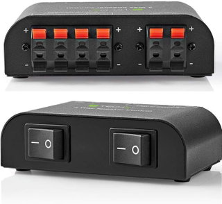 Commutatore Audio 2 vie con Terminali a Pressione - Techly IDATA AU-266