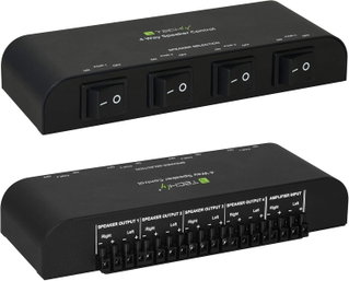 Commutatore Audio 4 vie con Terminali a Vite - Techly IDATA AU-269