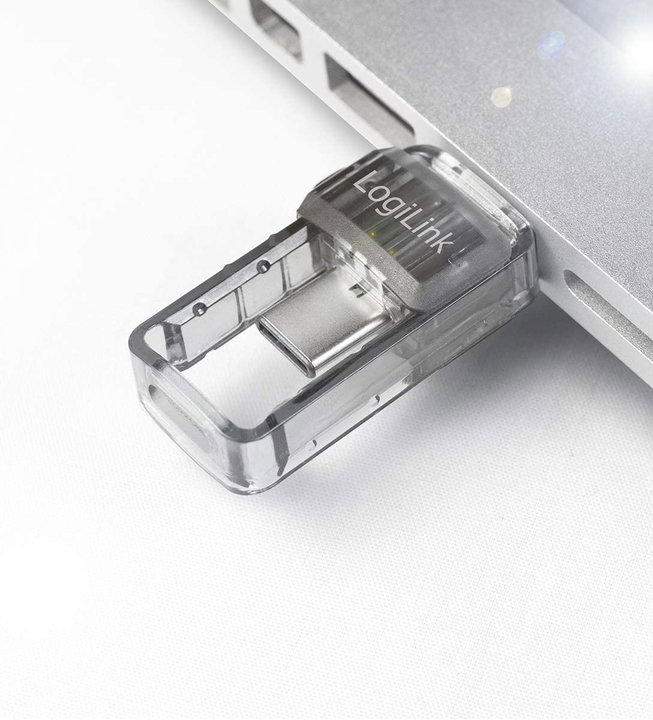 Adattatore Bluetooth 5.0 USB-A e USB-C - Logilink IDATA BLT-AU10