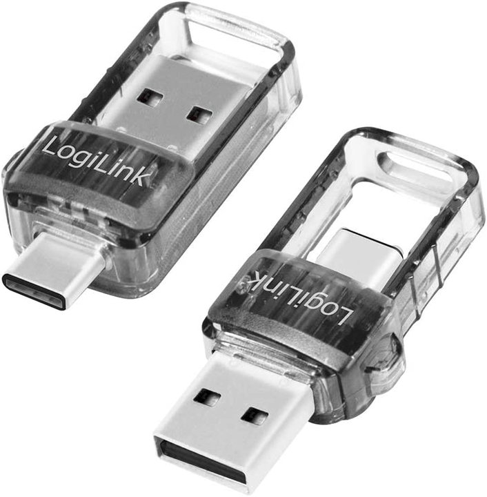 Adattatore Bluetooth 5.0 USB-A e USB-C - Logilink IDATA BLT-AU10