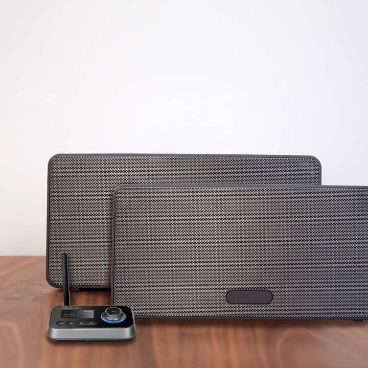 Trasmettitore e Ricevitore Audio Bluetooth 5.0 con Display LCD - Logilink IDATA BLT-AU13