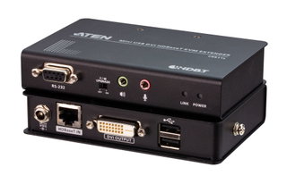 Extensor KVM Mini USB DVI HDBaseT, CE 611 - Aten IDATA CE- 611
