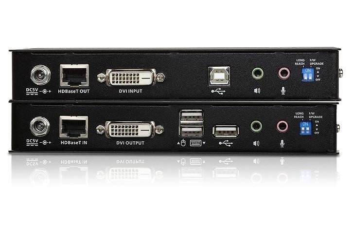 Extensor KVM USB DVI HDBaseT 2.0 1920 x 1200 100 m - Aten IDATA CE- 620