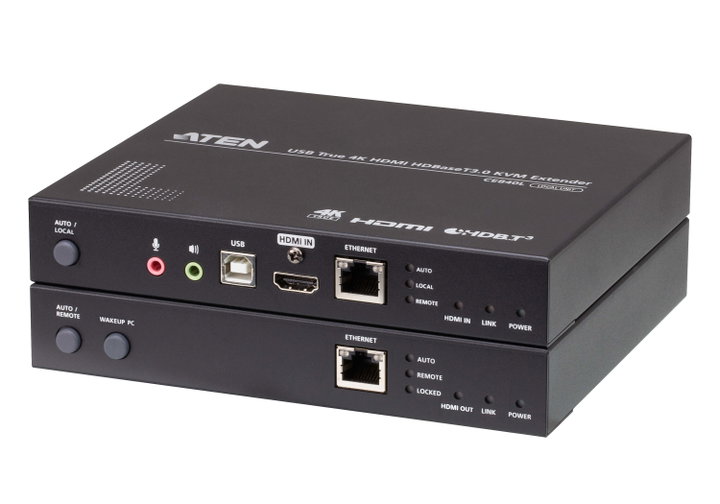 KVM USB True 4 K HDMI HDBaseT 3.0 4 K@ 100 m - Aten IDATA CE- 840