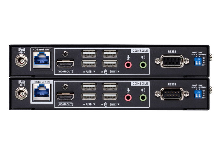 KVM USB True 4 K HDMI HDBaseT 3.0 4 K@ 100 m - Aten IDATA CE- 840