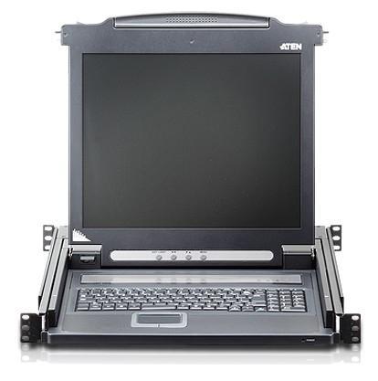 Console USB-PS2 VGA con LCD 17'' da rack 19'', CL1000m - Aten IDATA CL-1000M