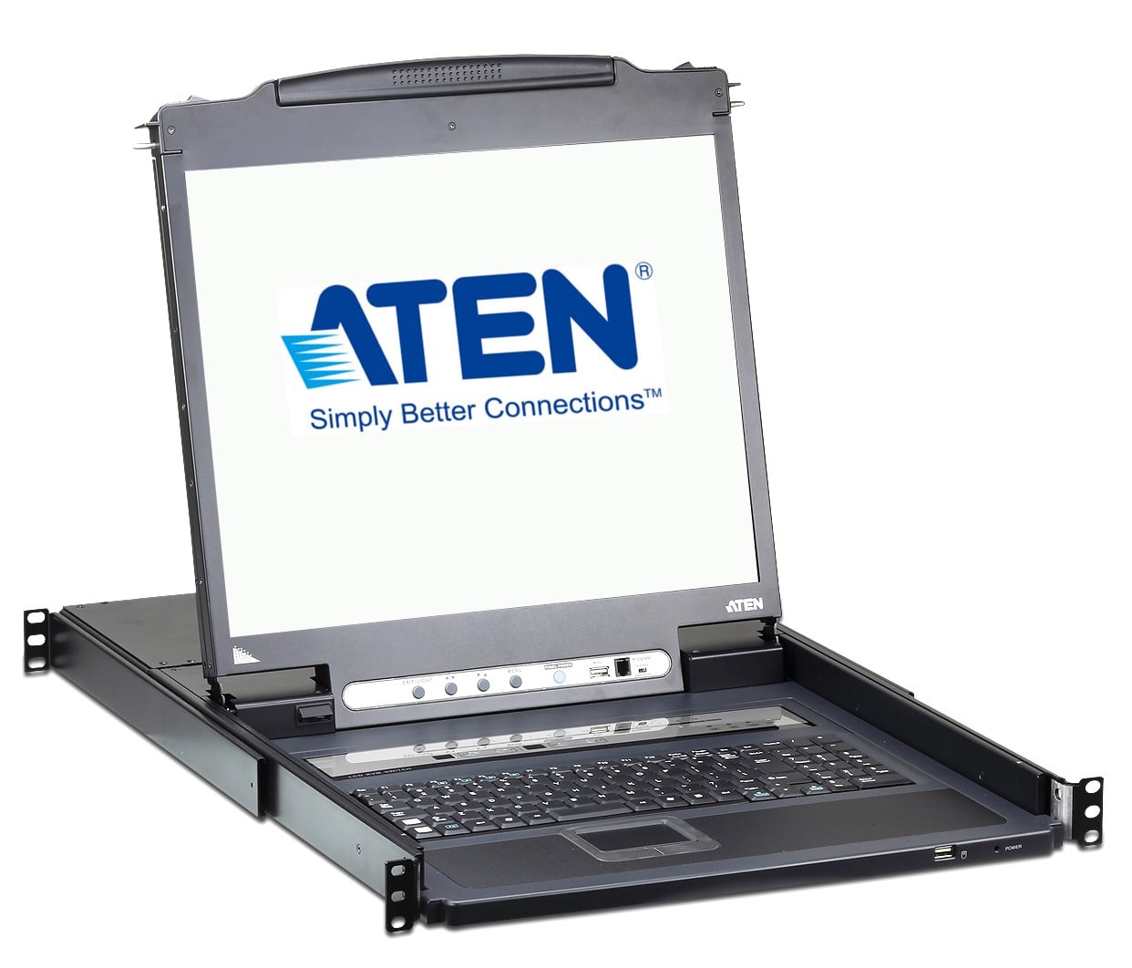 Switch KVM 17'' over IP LCD VGA PS2-USB 16 Porte con USB, CL5716IM - Aten IDATA CL-5716IM