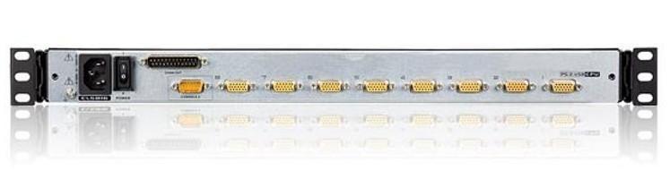 Switch KVM USB-PS2 VGA 8 porte LCD 19'' e porta USB Dual Rail, CL5808N - Aten IDATA CL-5808N