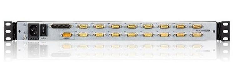 Switch KVM USB-PS2 VGA 16 Porte LCD 19'' e Porta USB Dual Rail, CL5816N - Aten IDATA CL-5816N