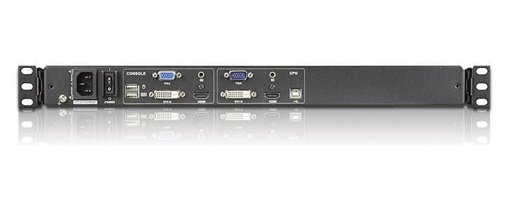 Console KVM Switch DVI USB LCD 17.3'' Full HD da rack 19'', CL6700MW - Aten IDATA CL-6700MW