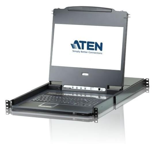 Switch DVI FHD LCD KVM a 8 Porte e Binario Singolo, CL6708MW - Aten IDATA CL-6708MW