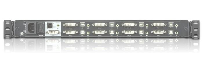 Switch DVI FHD LCD KVM a 8 Porte e Binario Singolo, CL6708MW - Aten IDATA CL-6708MW