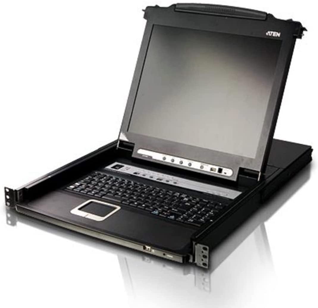 Switch KVM LCD a Binario Singolo PS2-USB VGA a 16 porte 19'', CL5716N - Aten IDATA CL5716N