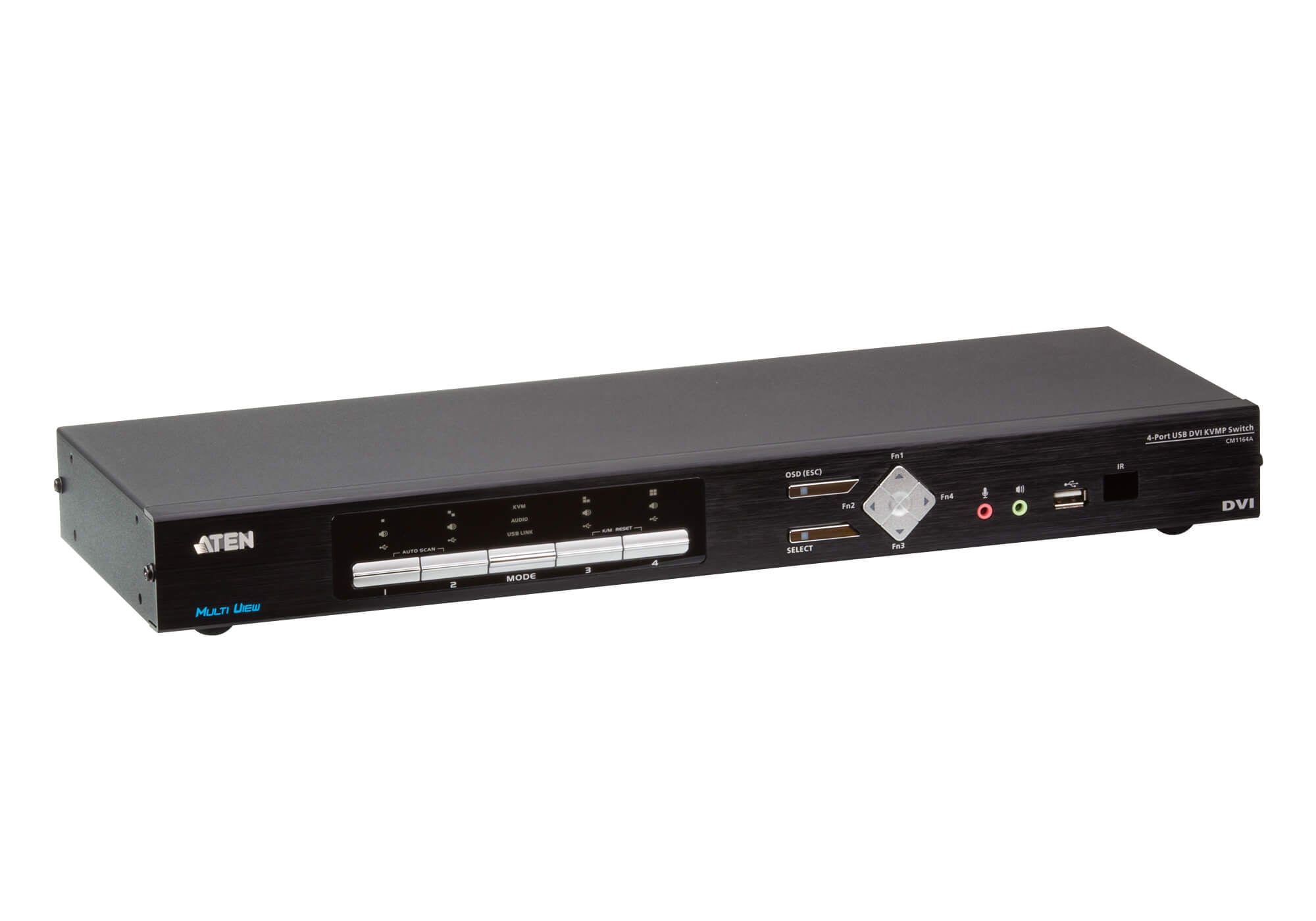 Switch KVMP Multi-Visualizzazione USB DVI a 4 porte, CM1164A - Aten IDATA CM-1164A