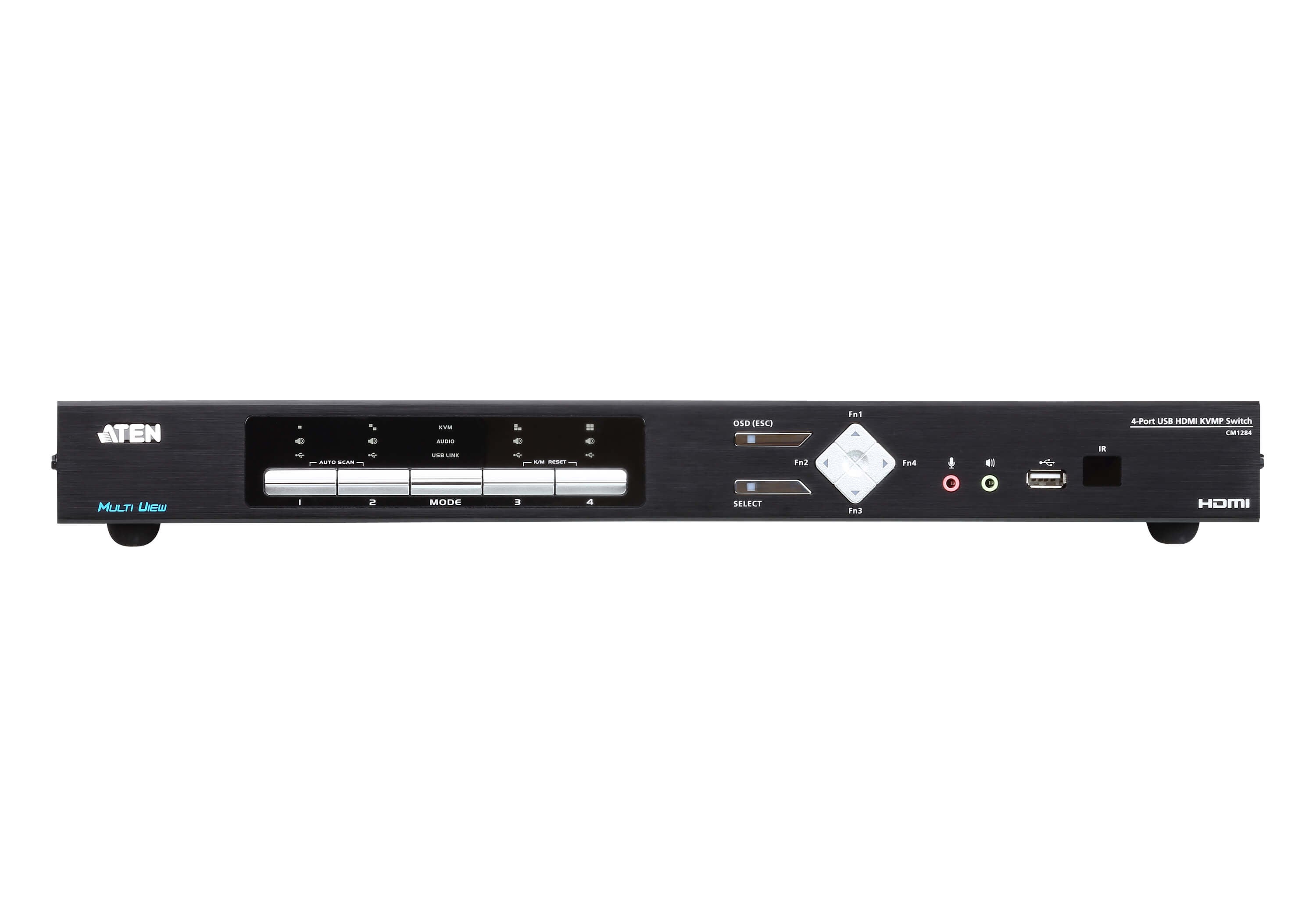 Switch KVMP Multi-Visualizzazione USB 4K HDMI a 4 porte, CM1284 - Aten IDATA CM-1284