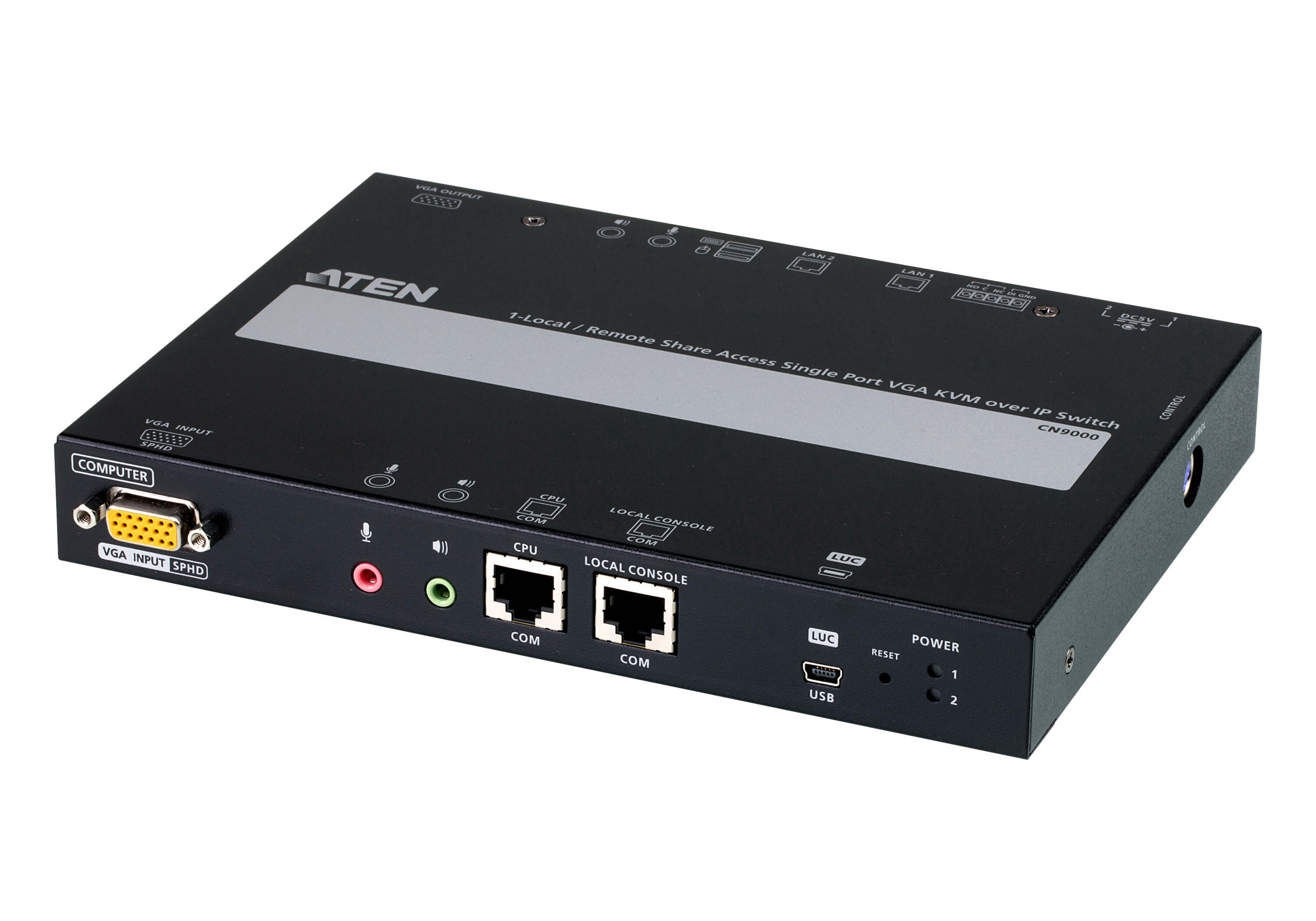 Switch KVM over IP VGA Singola Porta accesso condiviso Locale/Remoto, CN9000-AT-G - Aten IDATA CN-9000