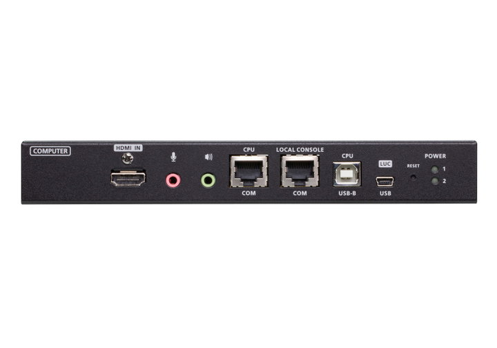 LCD console with switch KVM Over IP 4 K Shared Access Local/Remote - Aten IDATA CN- 9850