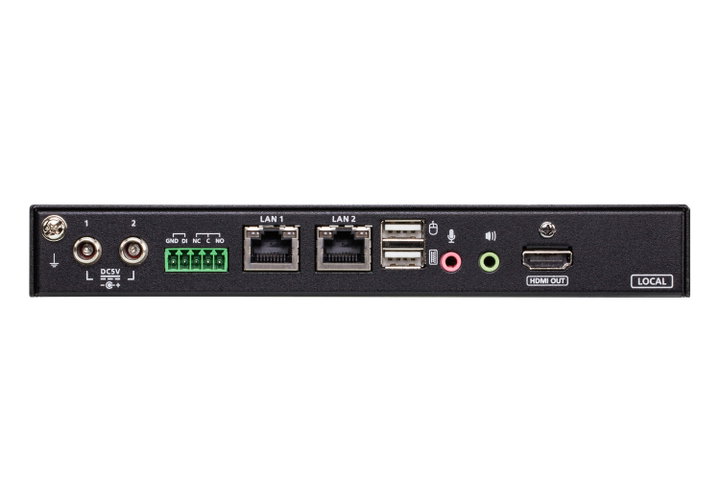 LCD console with switch KVM Over IP 4 K Shared Access Local/Remote - Aten IDATA CN- 9850