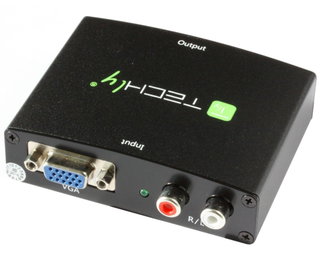 Converter from VGA/Audio to HDMI - Techly IDATA CN-VGA