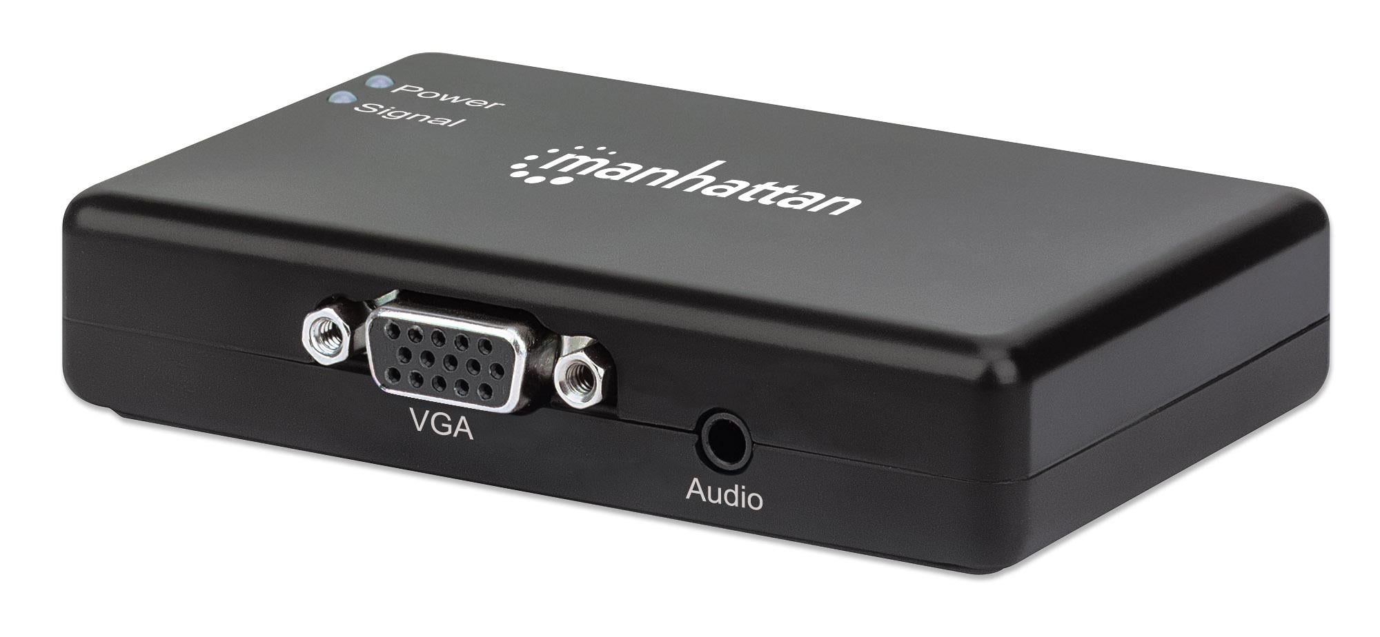 Convertitore Audio Video da VGA a HDMI - Manhattan IDATA CN-VGA3