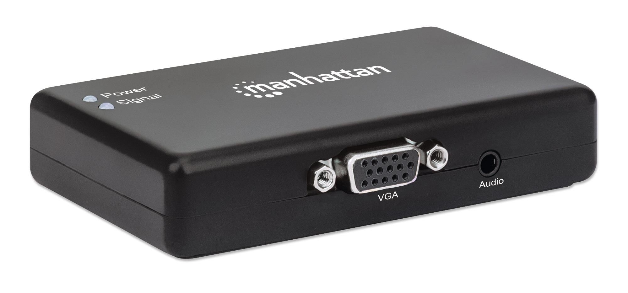 Convertitore Audio Video da VGA a HDMI - Manhattan IDATA CN-VGA3