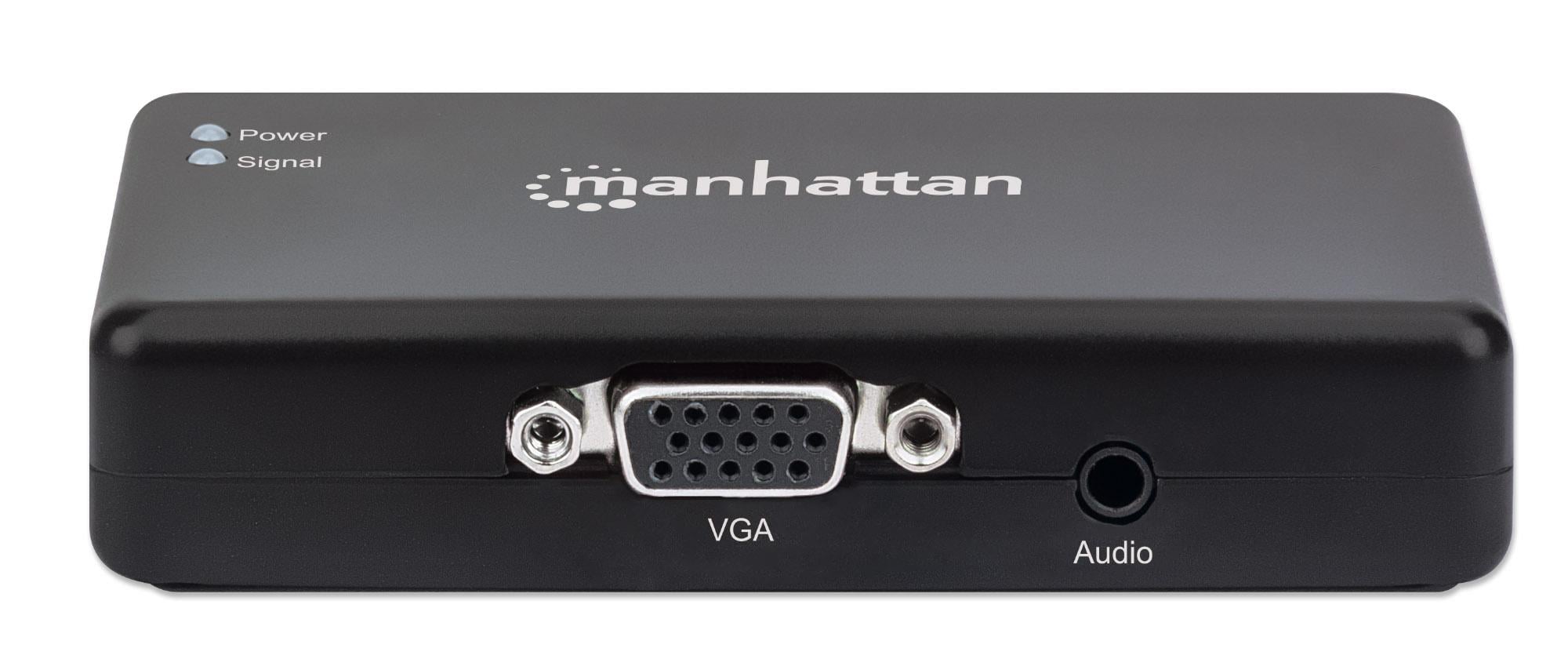 Convertitore Audio Video da VGA a HDMI - Manhattan IDATA CN-VGA3