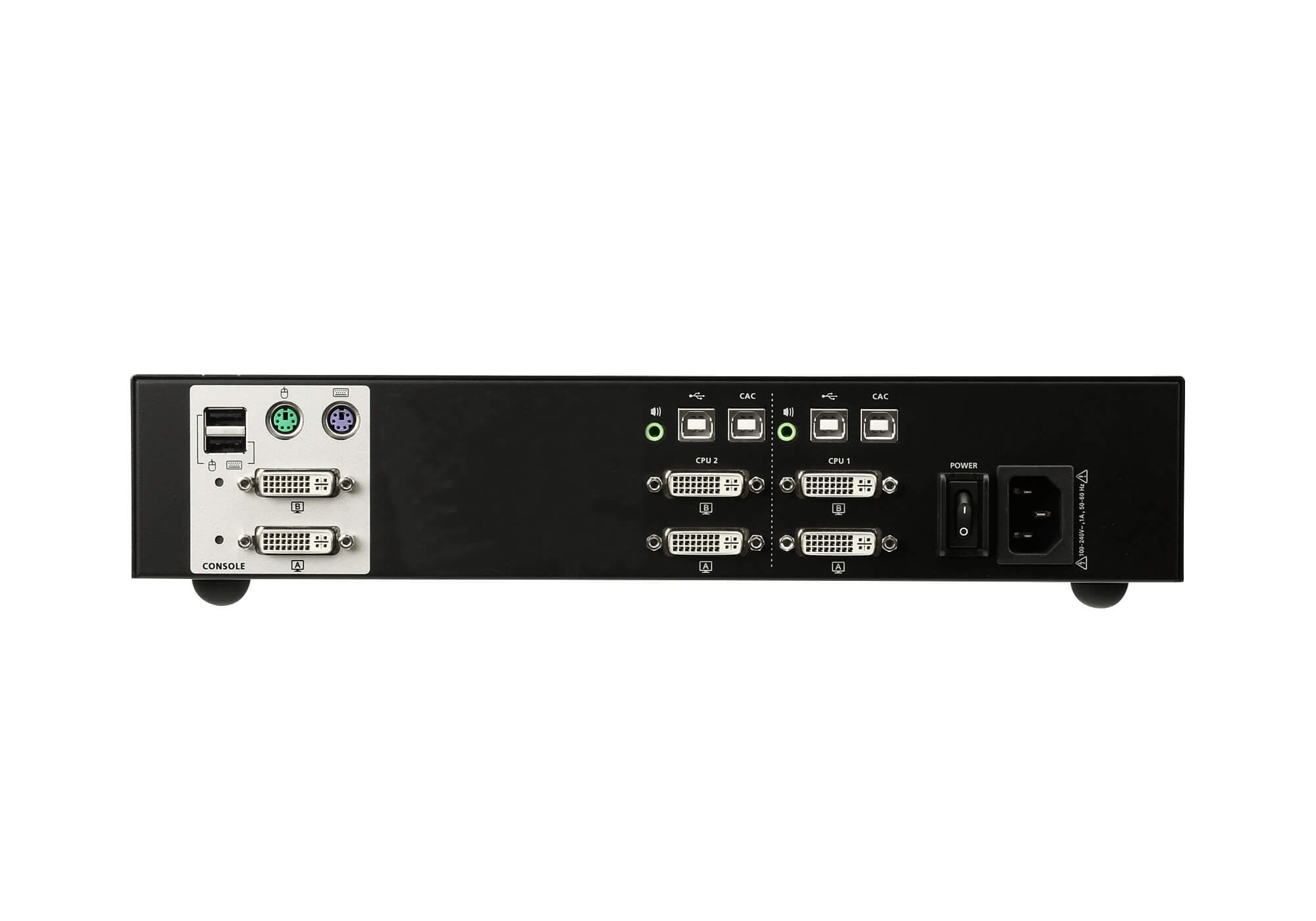 Switch KVM Schermo Doppio USB DVI 2 porte, CS1142D - Aten IDATA CS-1142D