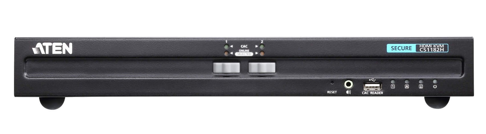 Switch KVM USB HDMI per la sicurezza a 2 Porte, CS1182H - Aten IDATA CS-1182H