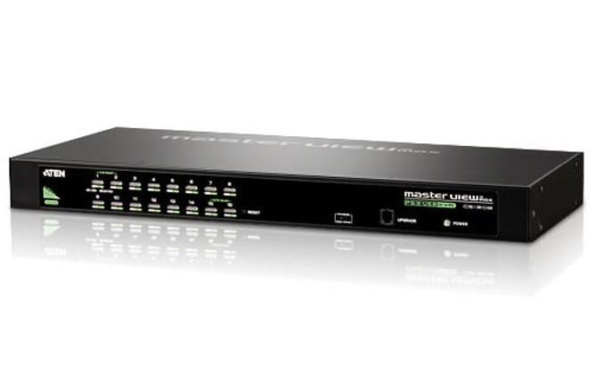 Switch USB-PS KVM 2 VGA to 16 ports - Aten IDATA CS- 1316