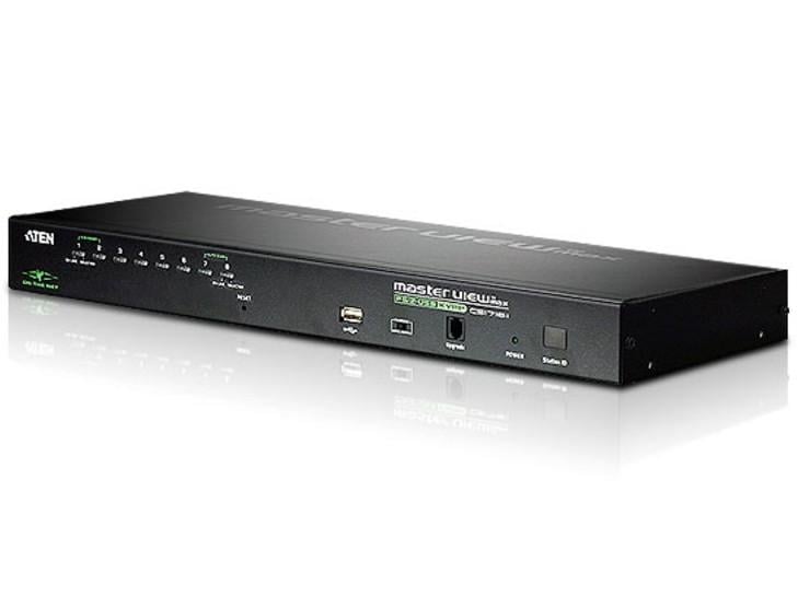 Switch KVM USB-PS2 VGA Over IP 8 Porte con porta USB, CS1708I - Aten IDATA CS-1708I