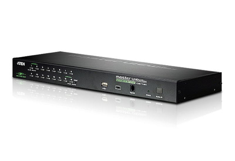 Switch KVM over IP PS/2-USB VGA a 16 porte per 1 accesso condiviso locale/remoto, CS1716I - Aten IDATA CS-1716I