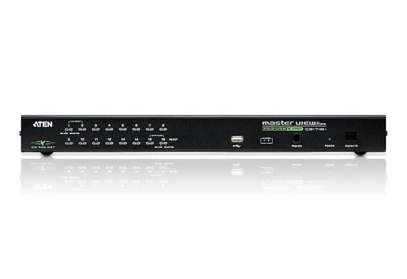 Switch KVM over IP PS/2-USB VGA a 16 porte per 1 accesso condiviso locale/remoto, CS1716I - Aten IDATA CS-1716I