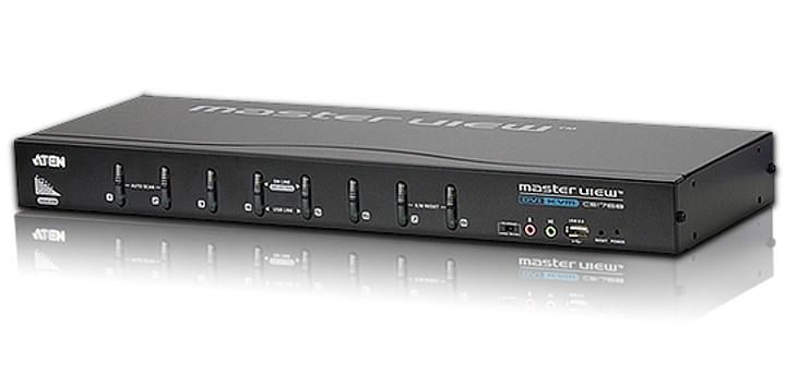 Switch USB KVM DVI to 8 ports - Aten IDATA CS- 1768