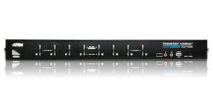Switch USB KVM DVI to 8 ports - Aten IDATA CS- 1768