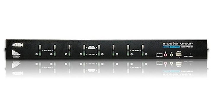 Switch USB KVM DVI to 8 ports - Aten IDATA CS- 1768