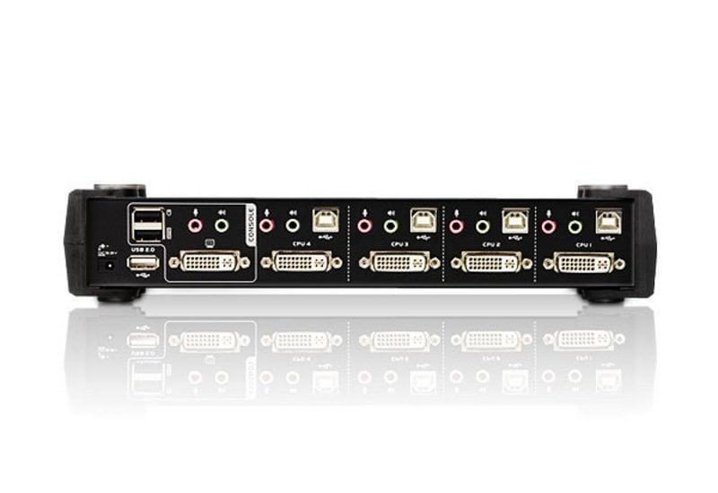 Switch KVMP Dual Link/audio USB DVI a 4 porte CS1784A - Aten IDATA CS-1784