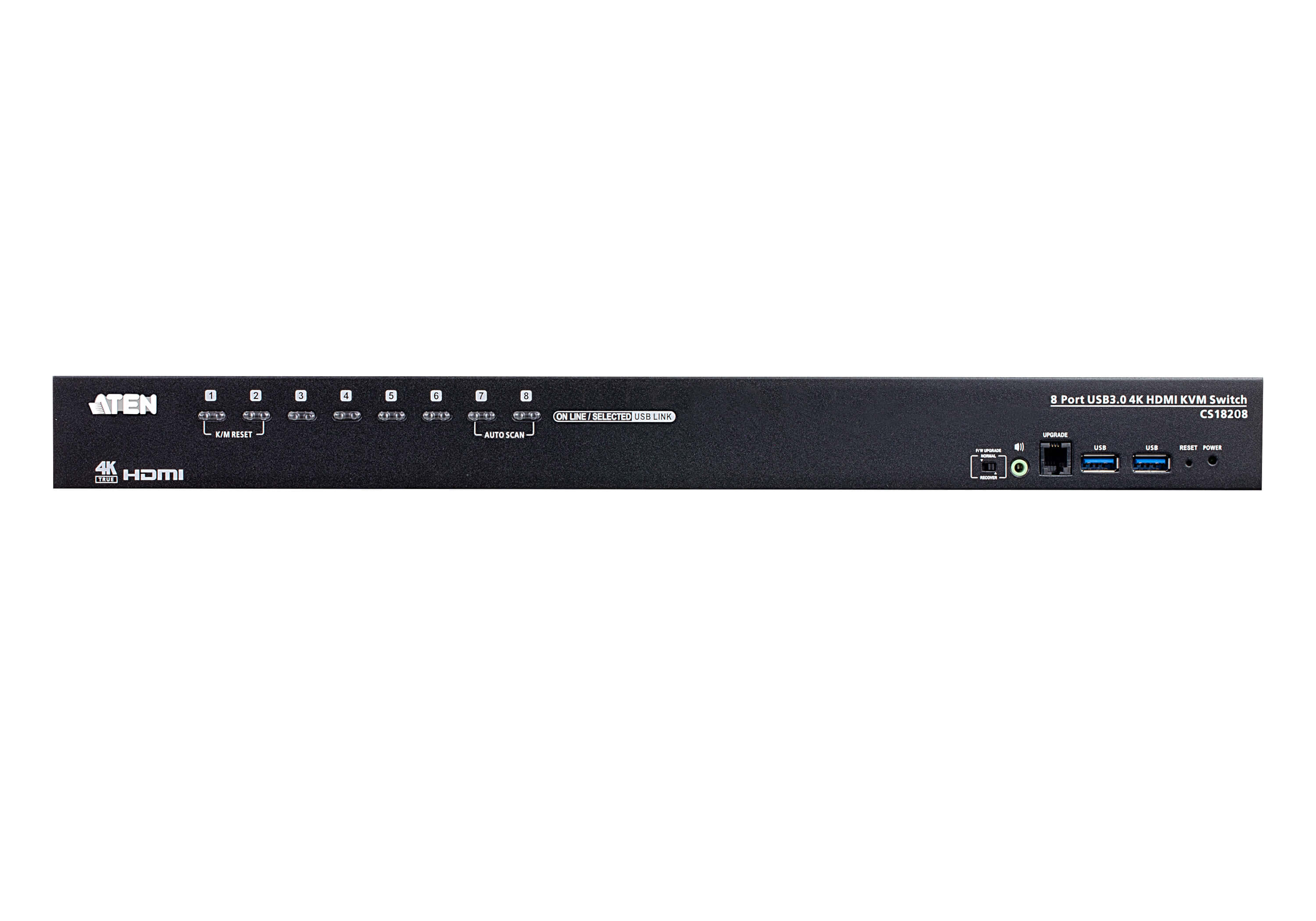 Switch KVM HDMI 4K USB 3.0 a 8 porte, CS18208-AT-G - Aten IDATA CS-18208